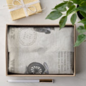 Zwarte Klassieke Auto Tissuepapier Jaren 20 (Geschenk)