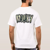 zwarte klassieke t-shirt (Achterkant)