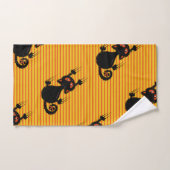 Zwarte klauw bad handdoek (Handdoek)