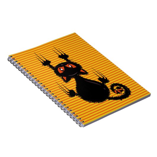 Zwarte klauw notitieboek (Rechterzijde)