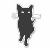 Zwarte klauw sticker (Voorkant)