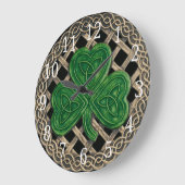 Zwarte Klaver en de Keltische Ronde klok van (Hoek)