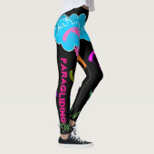 Zwarte kleurige leggings (Rechts)