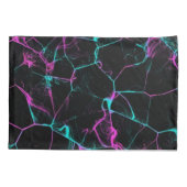 Zwarte kleurige roke standaardgrootte kussensloop (Achterkant)