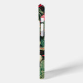 Zwarte kleurrijke cactus Case-Mate iPhone case (Achterkant / Links)