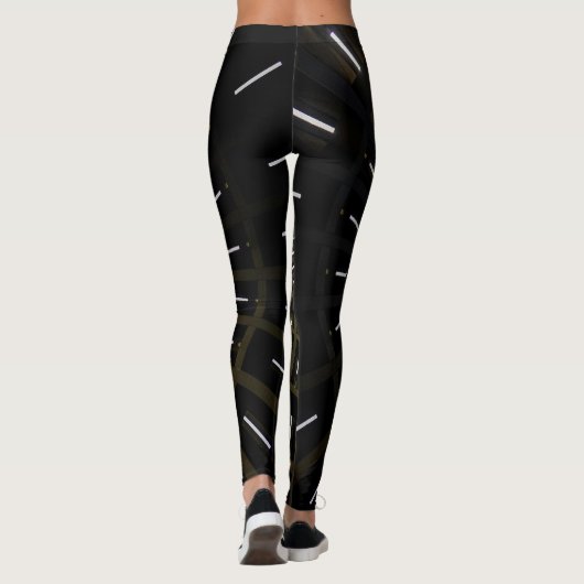 ZWARTE KLOK - LEGGINGS (Achterkant)