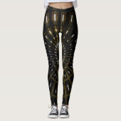 ZWARTE KLOK - LEGGINGS (Voorkant)