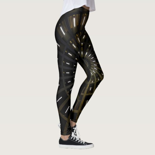 ZWARTE KLOK - LEGGINGS (Rechts)