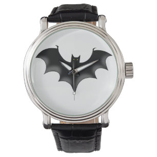 zwarte knuppel horloge