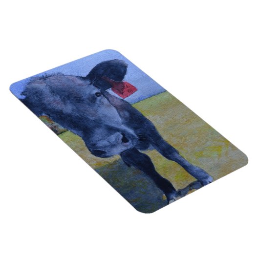 Zwarte Koe Flex Magnet Magneet (Rechterzijde)