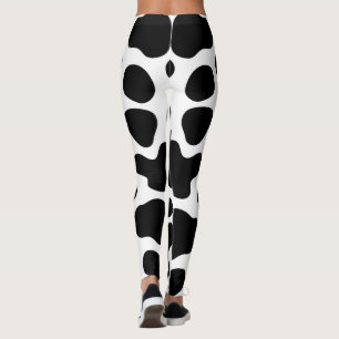 zwarte koe leggings