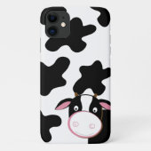 Zwarte Koe zwarte witte Koeien Case-Mate iPhone Case (Achterkant)