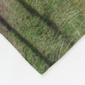 zwarte koeien fleece deken (Hoek)