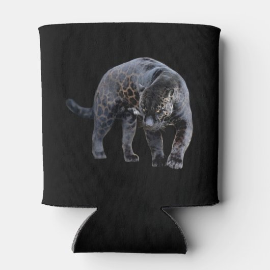 zwarte koelbox van Jaguar Diablo aan de twee zijde Blikjeskoeler (Achterkant)