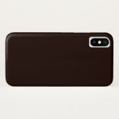 Zwarte koffie Case-Mate iPhone case (Achterkant (horizontaal))