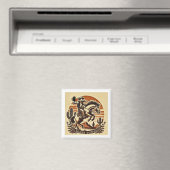 zwarte koffie cowboymagneet magneet (Insitu (Vaatwasser))