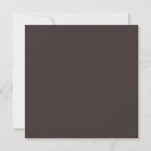 Zwarte koffie (effen kleur) kaart (Voorkant)