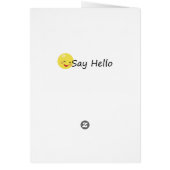 Zwarte koffie en biscotti (Achterkant)