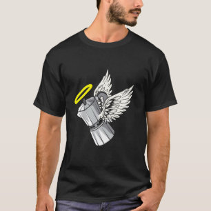Zwarte koffie geen suiker geen melk t-shirt