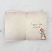 Zwarte koffie in kopje met anjers op jute kaart (Binnen)