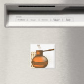 Zwarte koffie magneet (Insitu (Vaatwasser))