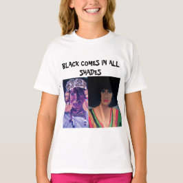 ZWARTE KOMT IN ALLE SCHADEN t-shirt VOOR