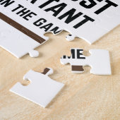 Zwarte Koning De Belangrijkste Stuk In Het Spel 2 Legpuzzel (Zijkant)