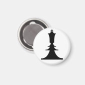 zwarte koning magneet (Voorkant / Achterkant)