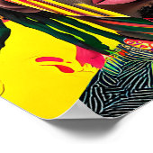 Zwarte koning Melanin Man Bruh Mannen Zoon Poster (Hoek)