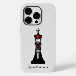 Zwarte Koning / Persoonlijke naam Case-Mate iPhone 14 Pro Hoesje