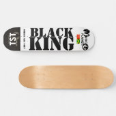Zwarte Koning Skateboard (Horizontaal)