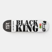 Zwarte Koning Skateboard (Horizontaal)