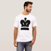 Zwarte Koning T-shirt (Voorkant volledig)