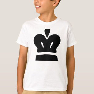 Zwarte koning t-shirt