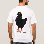 Zwarte koning t-shirt (Achterkant)