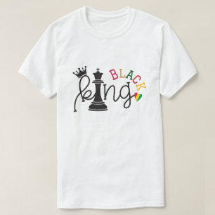 Zwarte Koning - Zwarte Geschiedenis Maand T-Shirt