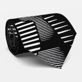 Zwarte koning, zwarte koning stropdas (Opgerold)