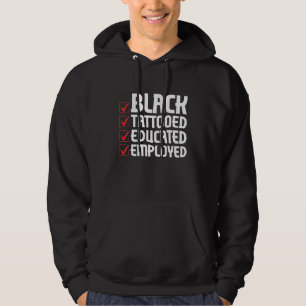 Zwarte Koningin Afro Zwarte Geschiedenis Maand Afr Hoodie