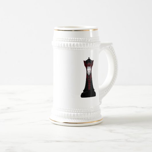 Zwarte koningin bierpul (Voorkant rechts)