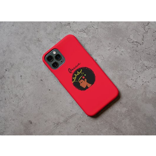 Zwarte koningin Case-Mate iPhone case