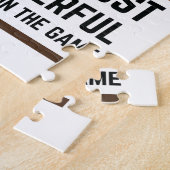 Zwarte Koningin De Krachtigste Stuk In Het Spel 2 Legpuzzel (Zijkant)