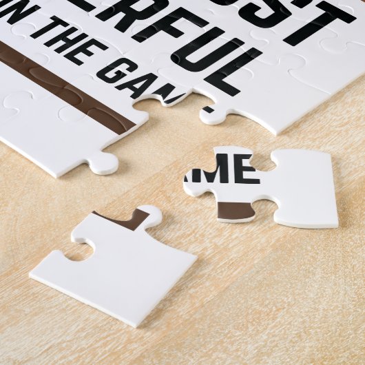 Zwarte Koningin De Krachtigste Stuk In Het Spel 2 Legpuzzel (Zijkant)