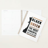 Zwarte Koningin De Krachtigste Stuk In Het Spel 2 Planner (Display)