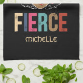 Zwarte koningin | Frankrijk | Zwarte vrouw Theedoek (Gevouwen)