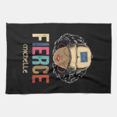 Zwarte koningin | Frankrijk | Zwarte vrouw Theedoek (Horizontaal)