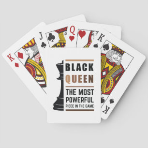 Zwarte koningin het krachtigste stuk gamen 2 pokerkaarten