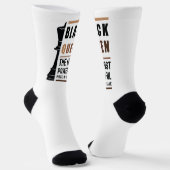 Zwarte koningin het krachtigste stuk gamen 2 sokken (Gebogen)