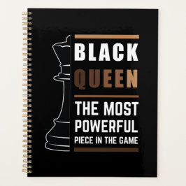 Zwarte koningin het krachtigste stuk in het spel 1 planner