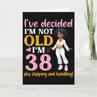 Zwarte Koningin Ik Ben Niet Oud Ik Ben 38 Plus Ver Kaart