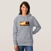 ZWARTE KONINGIN IN DE AFRIKAANSE VLAKTE HOODIE (Voorkant volledig)